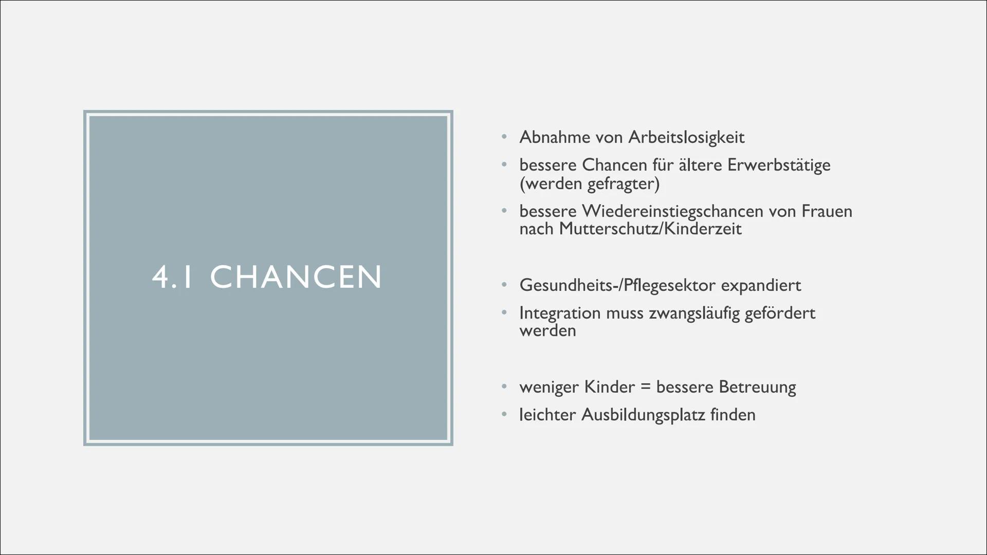 DEMOGRAFISCHE ALTERUNG
UND DIE FOLGEN
Altenheim Deutschland??! Datum:
Beurteilungen des demographischen Wandels
Wie ihr euch sicher schon de