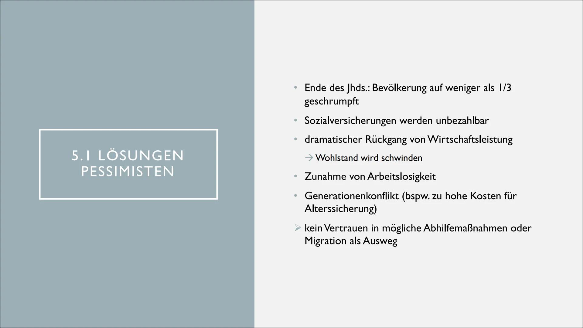 DEMOGRAFISCHE ALTERUNG
UND DIE FOLGEN
Altenheim Deutschland??! Datum:
Beurteilungen des demographischen Wandels
Wie ihr euch sicher schon de