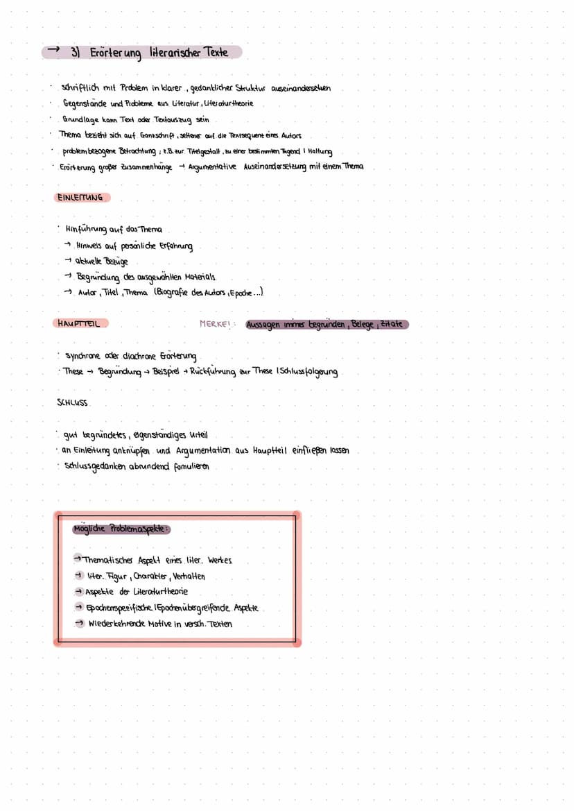 1) Kurz prosa Interpretation (Epik)
moderne literarische Form → Gattung der Epik lerzählende Literatur)
MERKMALE:
→ offener Anfang beginnen 
