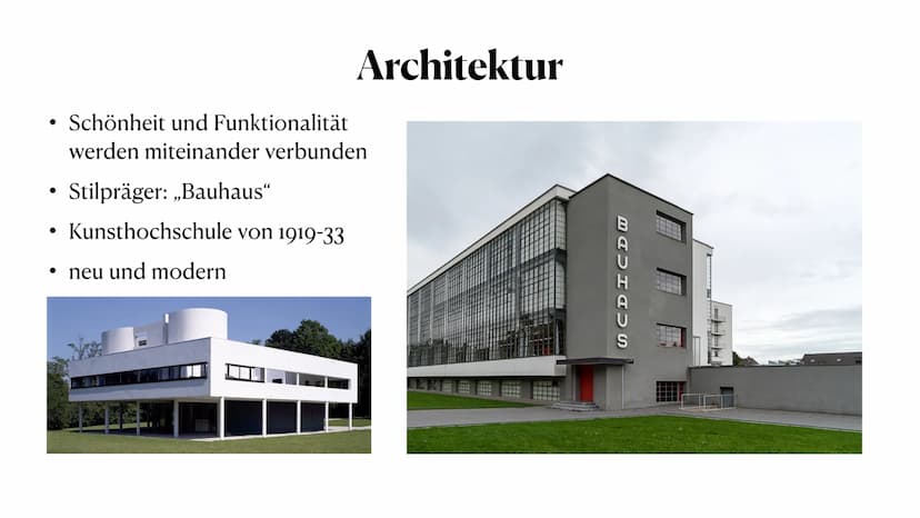 Die Goldenen Zwanziger
Was war an den Goldenen Zwanzigern denn so golden ?
Vivian Rebstock K1 bat Allgemein
• Hochkultur
-Architektur
-Liter
