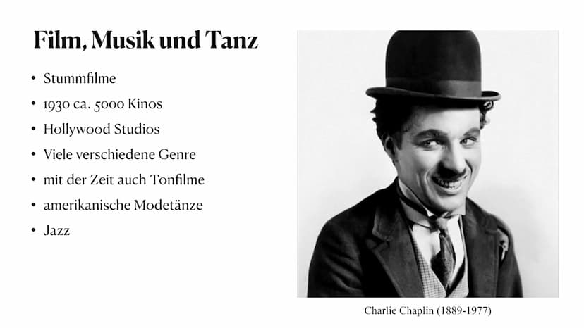 Die Goldenen Zwanziger
Was war an den Goldenen Zwanzigern denn so golden ?
Vivian Rebstock K1 bat Allgemein
• Hochkultur
-Architektur
-Liter