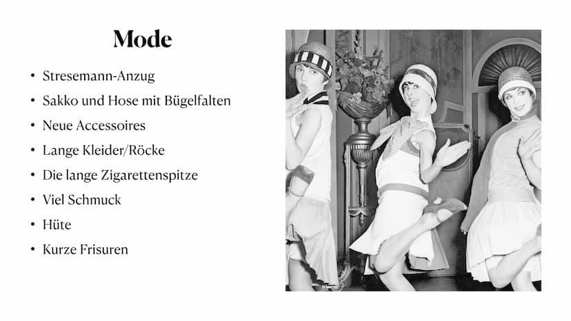 Die Goldenen Zwanziger
Was war an den Goldenen Zwanzigern denn so golden ?
Vivian Rebstock K1 bat Allgemein
• Hochkultur
-Architektur
-Liter