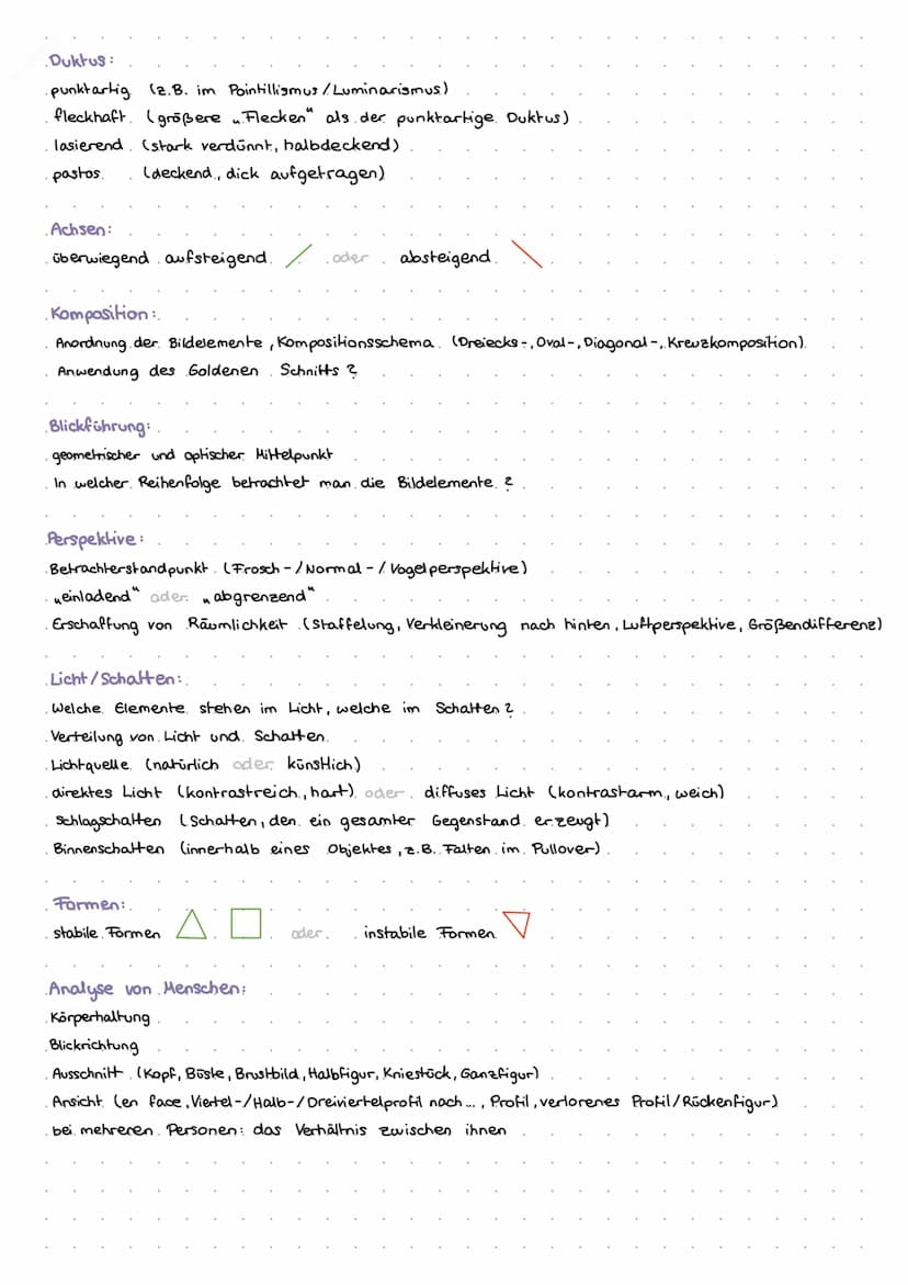 BILDVERGLEICH
Einleitung zum Hauptwerk + Interpretationshypothese. + Leserführung (Schwerpunkte für die Analyse nennen).
2. Beschreibung des