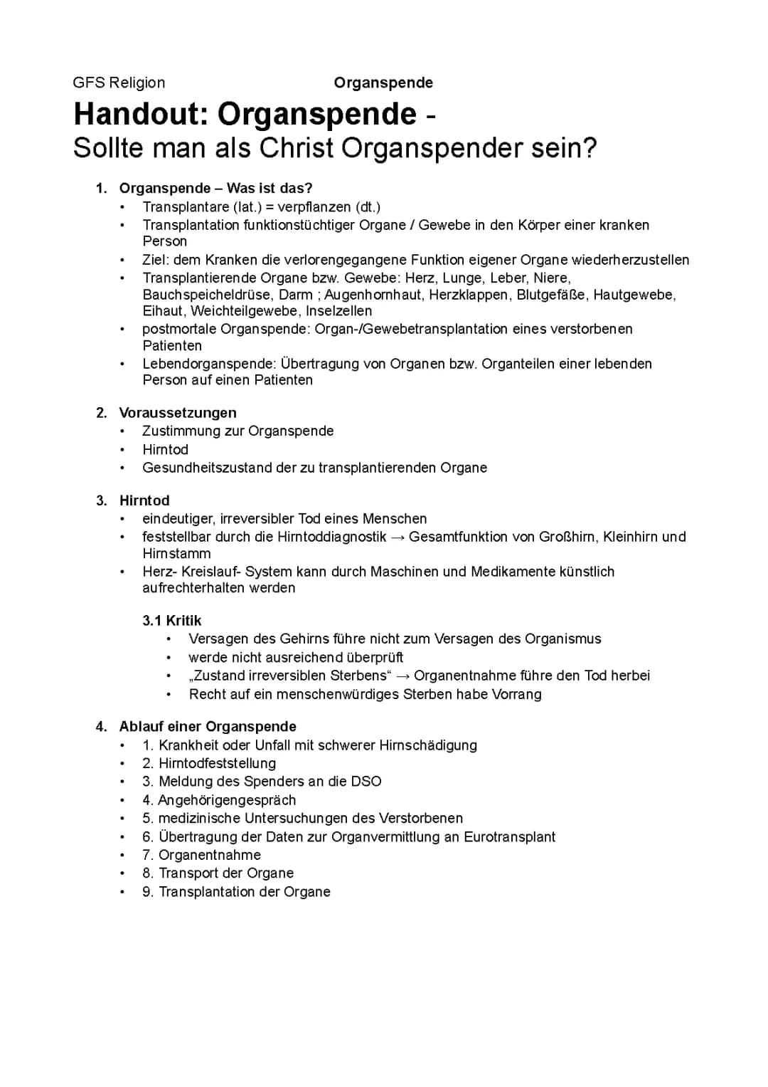 Organspende: Das sagen Religionen wie Christentum, Islam und Buddhismus