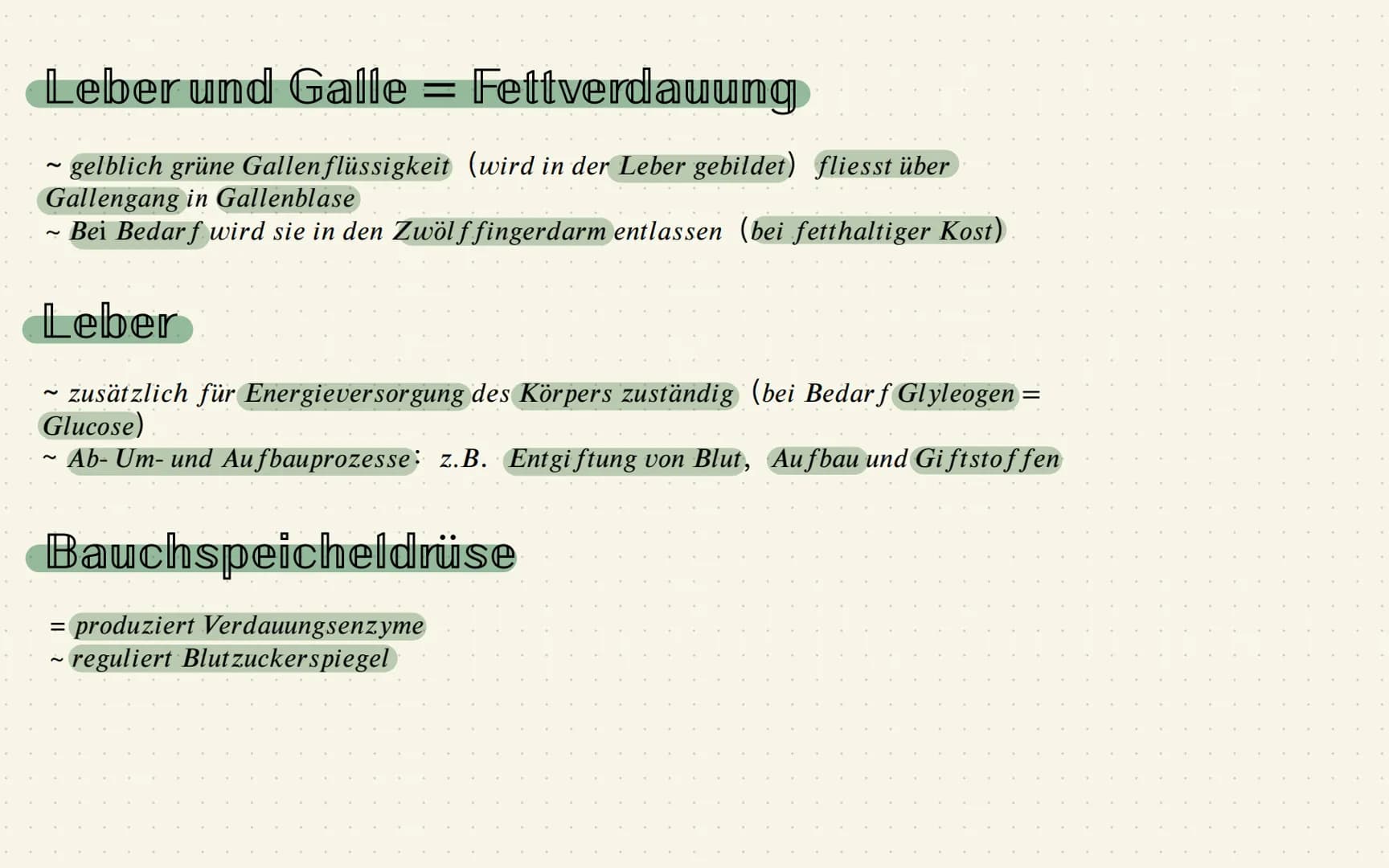 Das Verdauungssystem
1.Station: Mund
~zerkleinern dr grossen Nahrungsstücke = durch Kauen und
mithilfe von Enzymen, die im Speichel sind
Mer