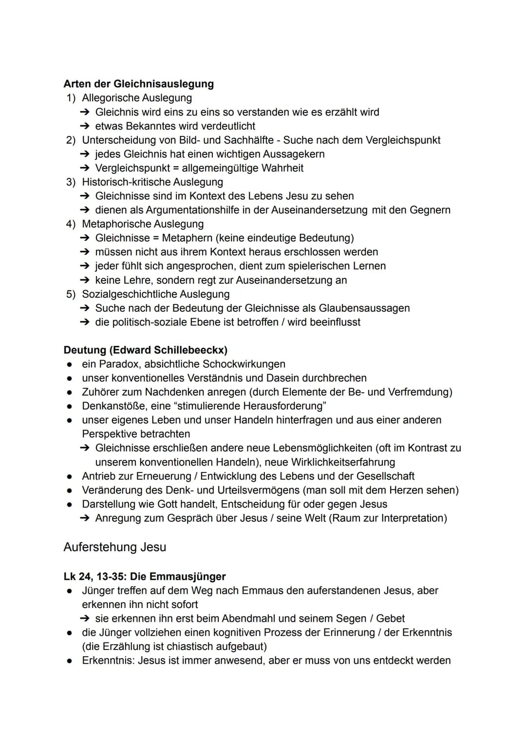 Religion Klausur
Jesus aus der Sicht anderer Religionen
Christentum
• Jesus als
Gott und
Messias
● Jesus war Jude: Jesus als (jüdischer) Gla