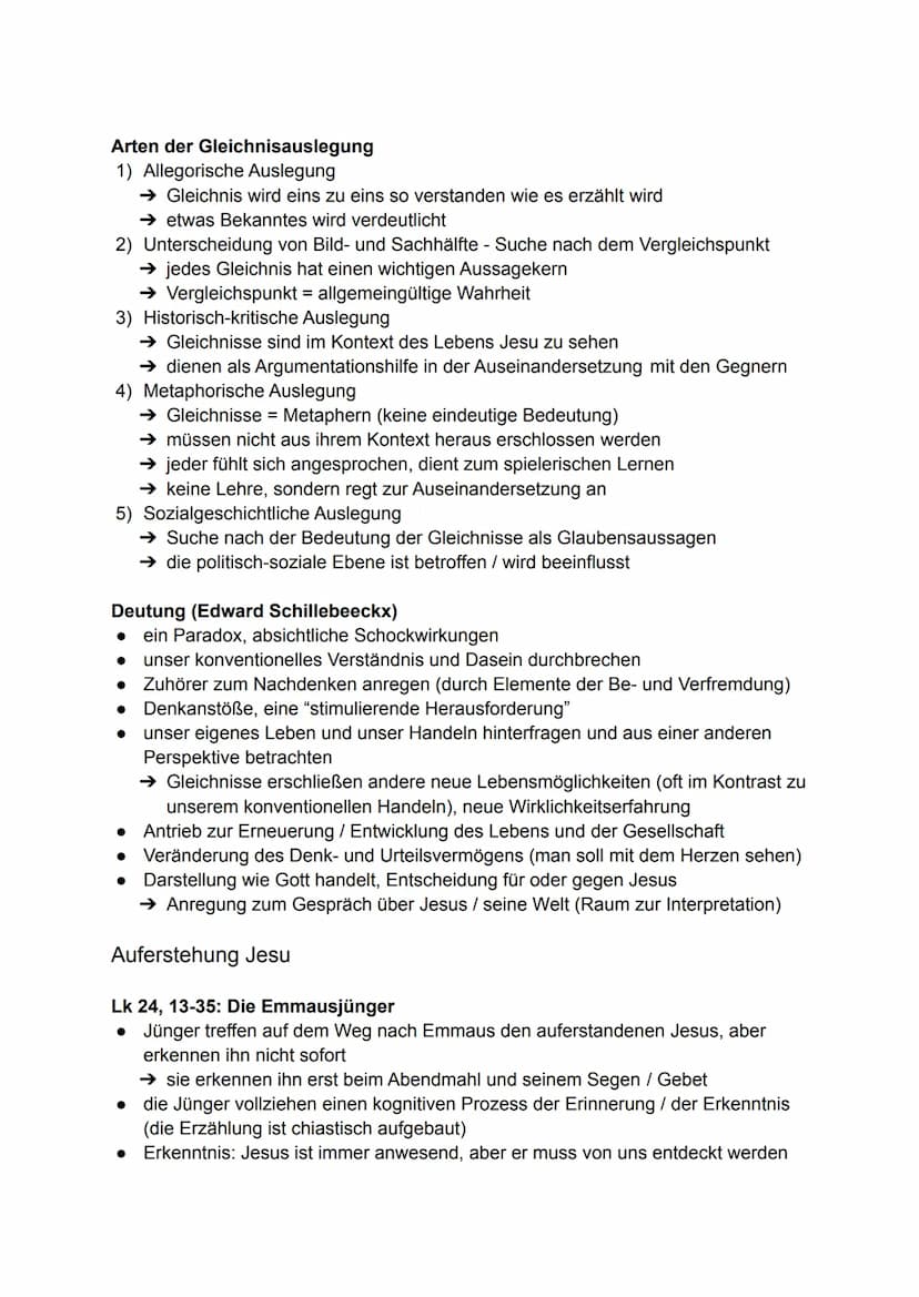 Religion Klausur
Jesus aus der Sicht anderer Religionen
Christentum
• Jesus als
Gott und
Messias
● Jesus war Jude: Jesus als (jüdischer) Gla
