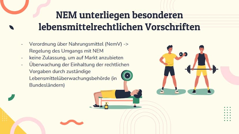 X
X
Nahrungs-
ergänzungsmittel
Helene Hülße
Tanit Krippenstapel
Liesel Petersen
Celina Witt
O
> 01
03
Was sind NEM
eigentlich?
Wann sind NEM