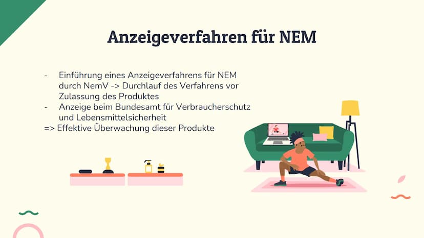 X
X
Nahrungs-
ergänzungsmittel
Helene Hülße
Tanit Krippenstapel
Liesel Petersen
Celina Witt
O
> 01
03
Was sind NEM
eigentlich?
Wann sind NEM