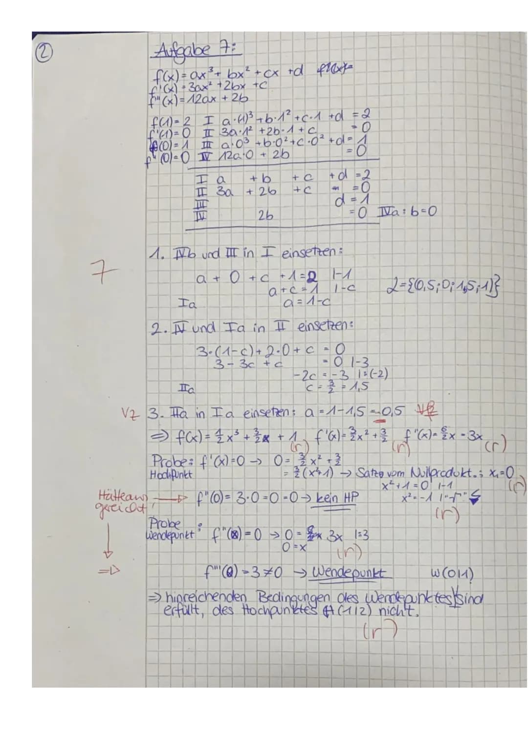 J1 m (GA)
Name: Josephine Pellegrino
Aufgabe 2:
Berechne das Integral.
²²x²dx
MATHEMATIK
Klausur Nr. 2
TEIL A: Ohne Hilfsmittel
Aufgabe 1:
B