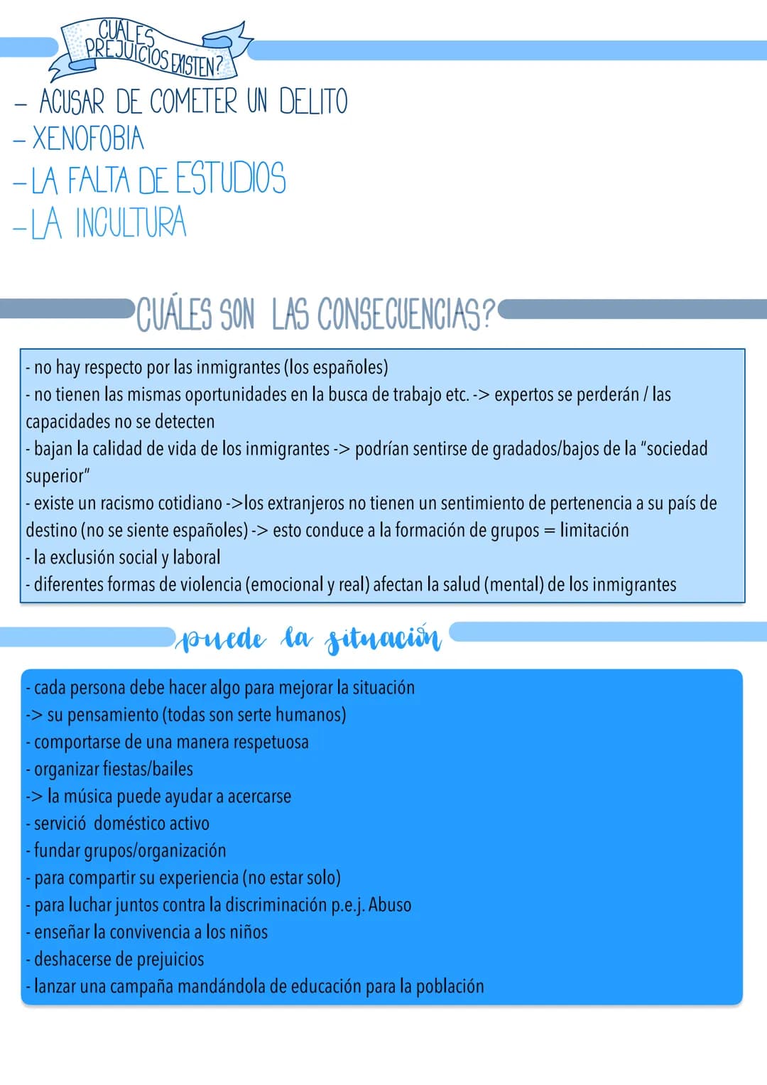 PEL MULTICULTURALISMO 17.11.20
la convivencia de varias culturales en un país
-> hay un intercambio
-> no haz una cultura superior; todas ti