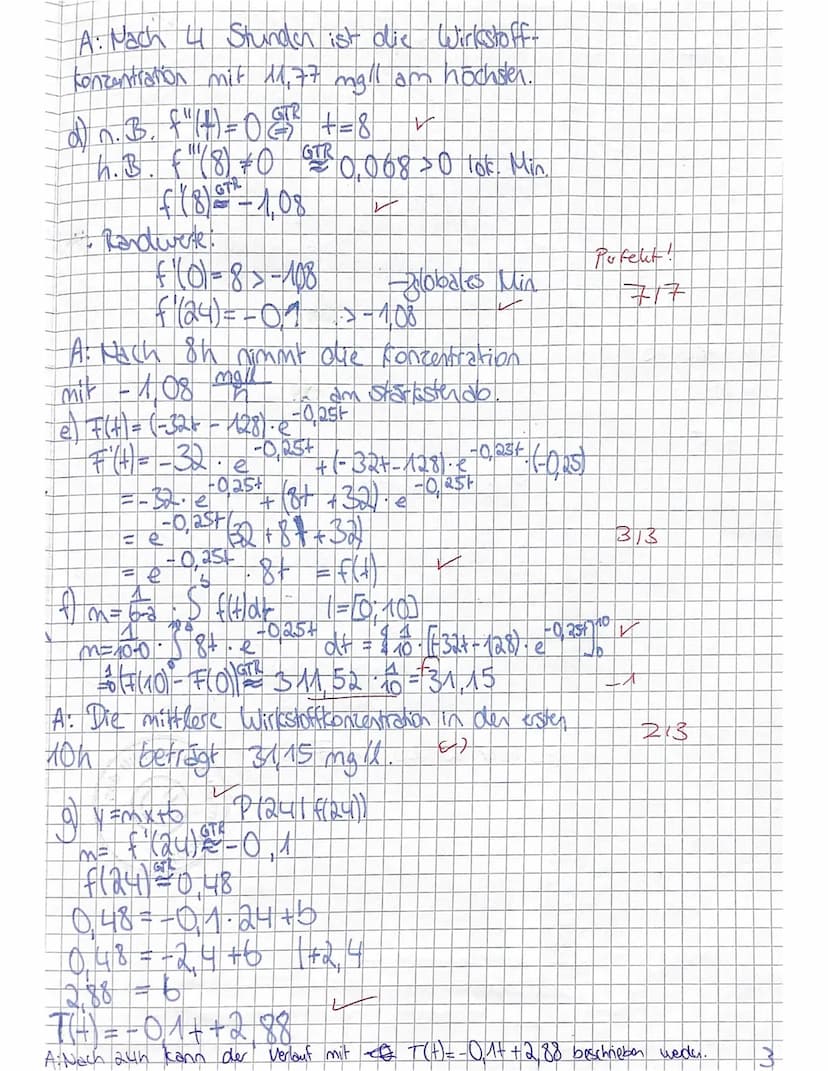 Mathe Q1
Checkliste:
4. Klausur
Name:
Prüfungsteil 1: ohne GTR, ohne Formelsammlung (max. 30 min.)
0
Lass bitte überall etwa 6cm Rand frei (