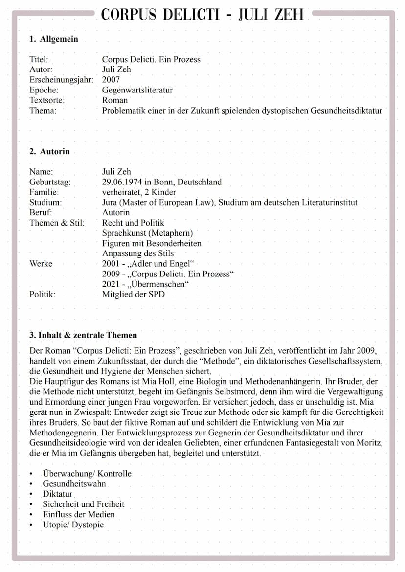 5. Figurenkonstellation
Bewunderung
●
●
Zweck
Heinrich Kramer
dunder Haare, schwarze Augen (15)
selbstsicher (s. 30 ff)
●
CORPUS DELICTI
-An