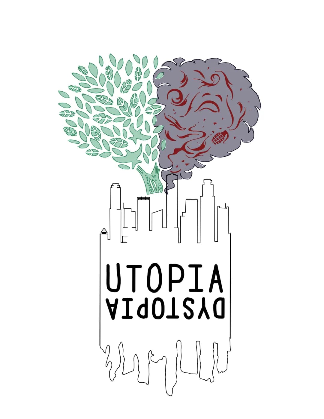 Th
ก
UTOPIA
DYSTOPIA
ใน
N Important terms
Capitalism= economic principle based on making much profit; people's life is based on consumerism 