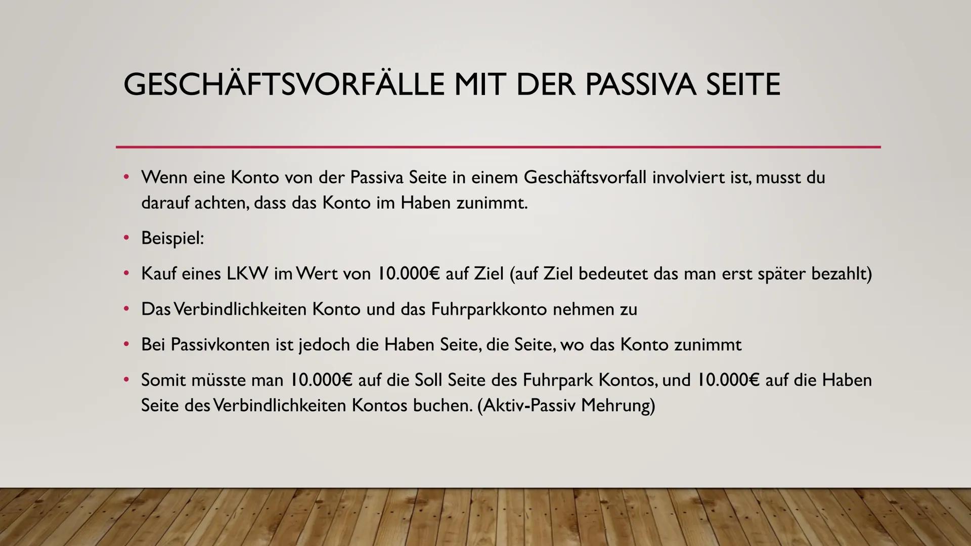 BESTANDSKONTEN
FÜR EINSTEIGER HIER LERNST DU:
●
●
Das erstellen von Bestandskonten anhand einer Eröffnungsbilanz
Die Führung dieser Konten
D