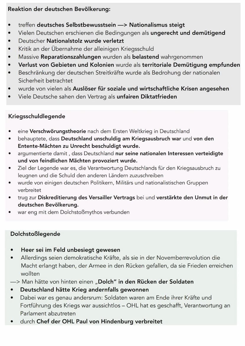 Lernzettel Geschichte LK Klausur 15.05.2023
- 1. Weltkrieg & Anfang Weimarer Republik
Julikriese :
●
Attentat auf österreichischen Thronfolg