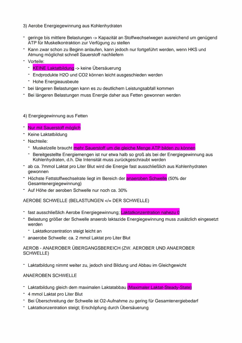 Allgemeine Gesetzmäßigkeiten und Trainingsprinzipien
1) QUALITÄTSGESETZ
,,Spezifische Reize bewirken spezifische Anpassungsreaktionen"
2) HO