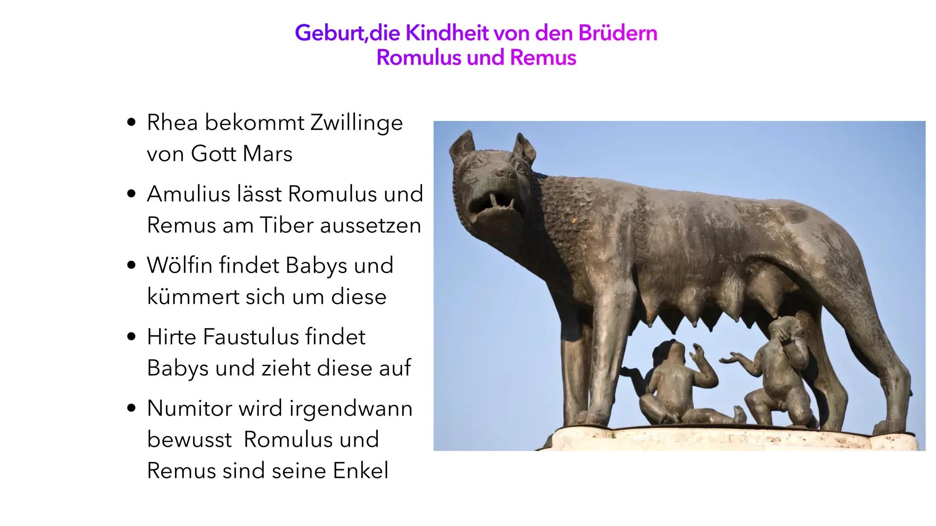 Romulus und Remus
FS.P.Q.R
VARO
Re
,,So möge es jedem
ergehen, der über meine Mauern springt! "
Alican und Joshi
Jally Inhalts Verzeichnis
•