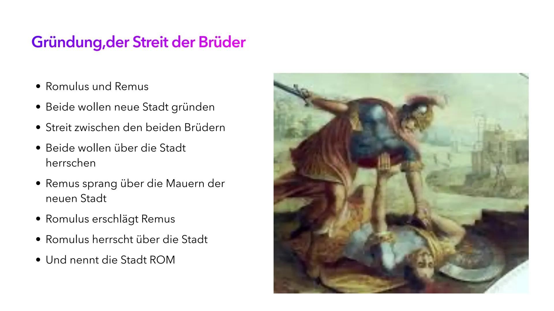 Romulus und Remus
FS.P.Q.R
VARO
Re
,,So möge es jedem
ergehen, der über meine Mauern springt! "
Alican und Joshi
Jally Inhalts Verzeichnis
•