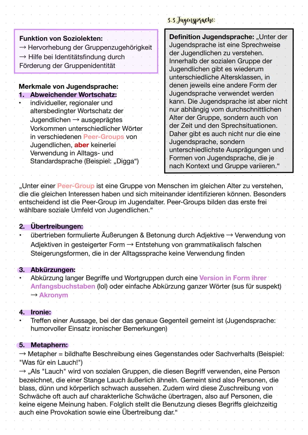 Sprachvarietäten und ihre gesellschaftliche Bedeutung
Definition Sprachvarietät: ,,Eine Varietät oder Sprachvarietät ist in der
Sprachwissen