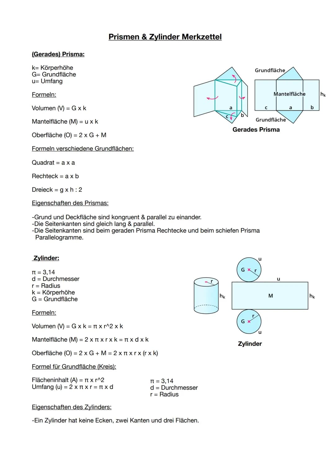 
<p>A cylinder is a prism with circular bases. It has 2 edges, 3 faces, and 0 corners. A cone, which is a type of cylinder, has 1 edge and 2