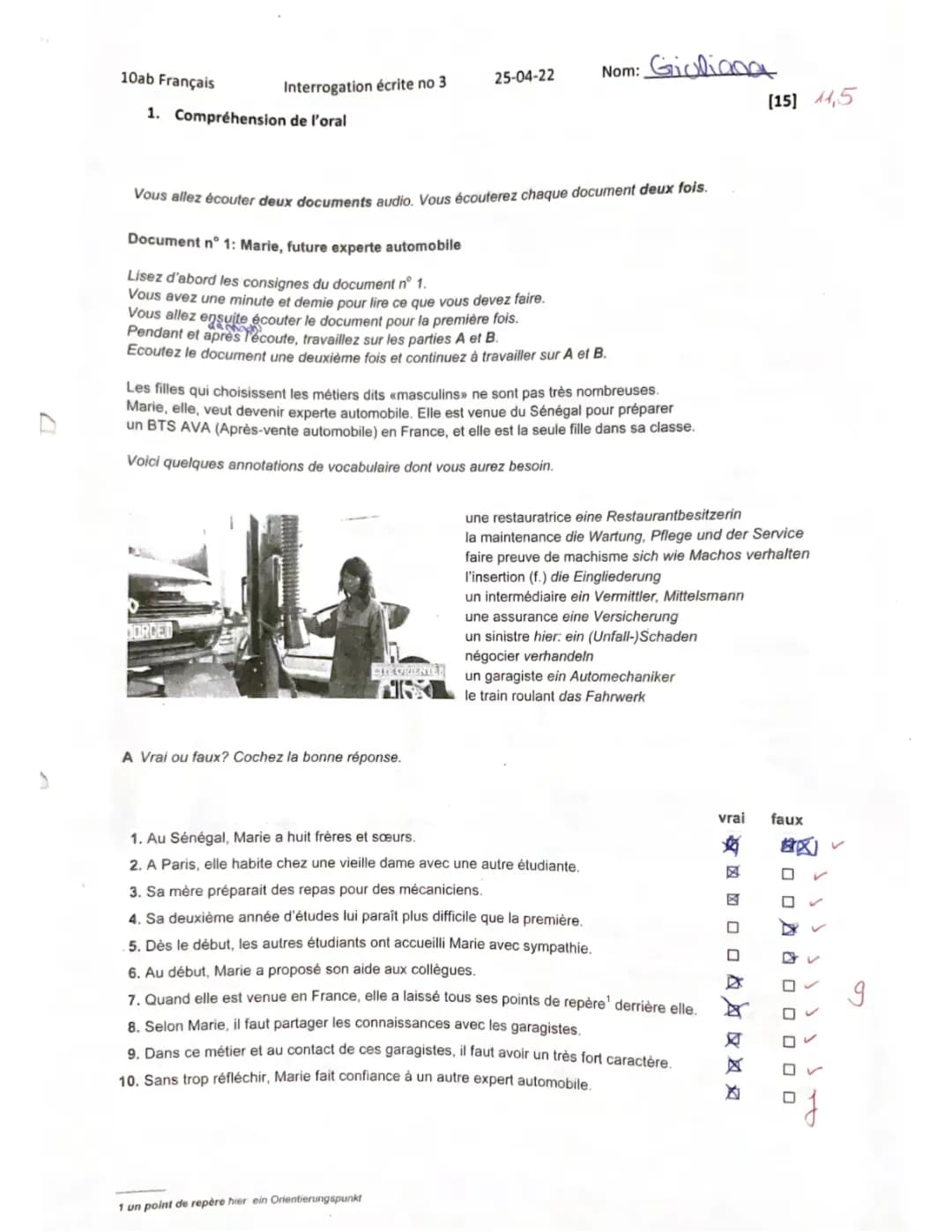 DELF (Production écrite,…)