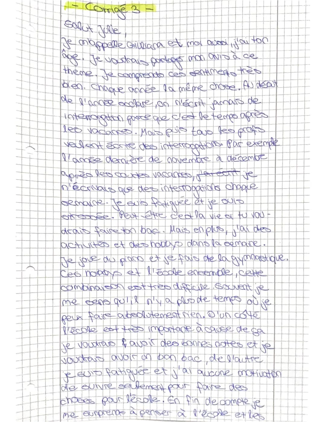 10ab Français
Interrogation écrite no 3
1. Compréhension de l'oral
DORCET
Vous allez écouter deux documents audio. Vous écouterez chaque doc