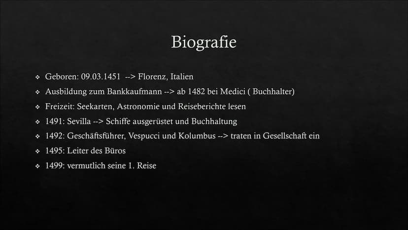Amerigo Vespucci
Präsentiert von Anabel und Tabea Allgemeines über Vespucci
◆ Florentinischer Seefahrer und Entdecker
Erforscher der Ostküst