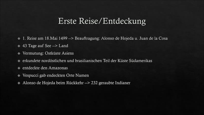 Amerigo Vespucci
Präsentiert von Anabel und Tabea Allgemeines über Vespucci
◆ Florentinischer Seefahrer und Entdecker
Erforscher der Ostküst