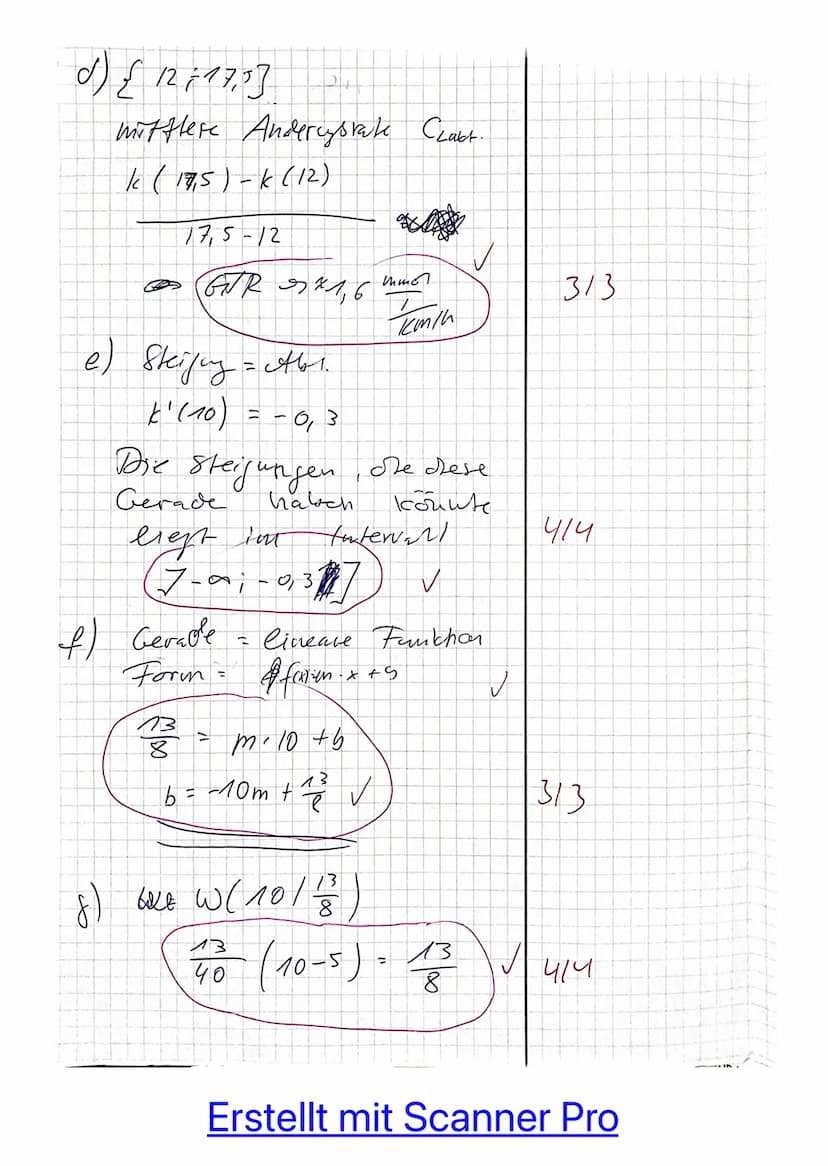1. Teil (ohne Hilfsmittel) max. 25 Minuten
Aufgabe 1:
Gegeben ist die Funktion f mit f(x) = -0,5x³ + 3x².
Bestimmen Sie das Krümmungsverhalt
