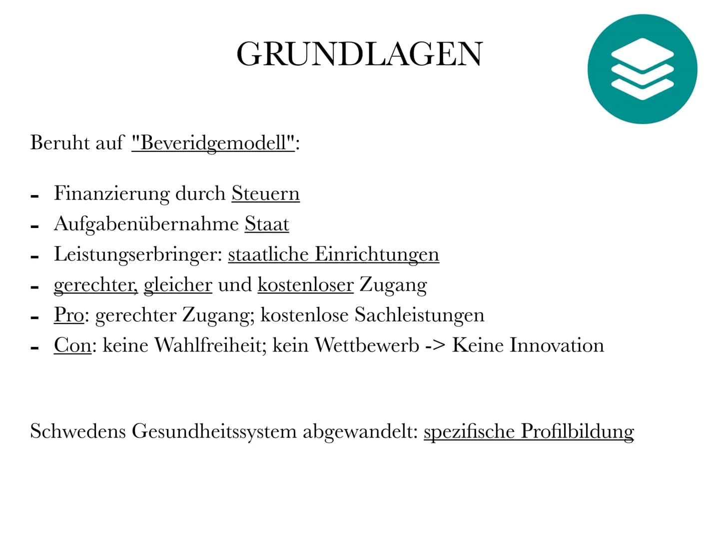 Gesundheitssystem Schweden
Mentalität der Schweden:
Hohe Standards
Ressourcen-/Kostensparend
Reform- & Fortschrittsfreudig
Pünktlichkeit
(Di