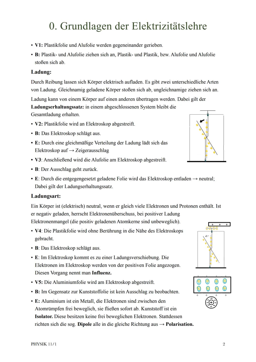 Elektrizitätslehre einfach erklärt: Grundlagen, Formeln & Zusammenfassung für die 8. Klasse