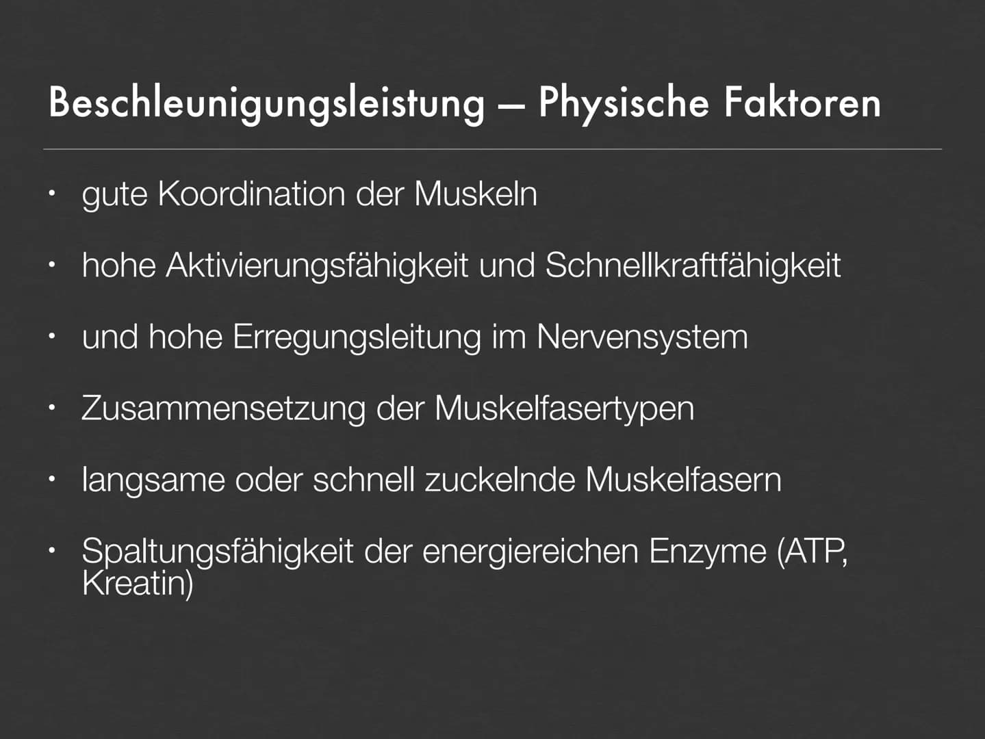 KATA
Abou
5
Schnelligkeit
T--
- Gliederung
1. Allgemeines
2.
Schnelligkeitsleistungen
●
●
Beispiele
Trainingsmethoden Allgemeines über Schne
