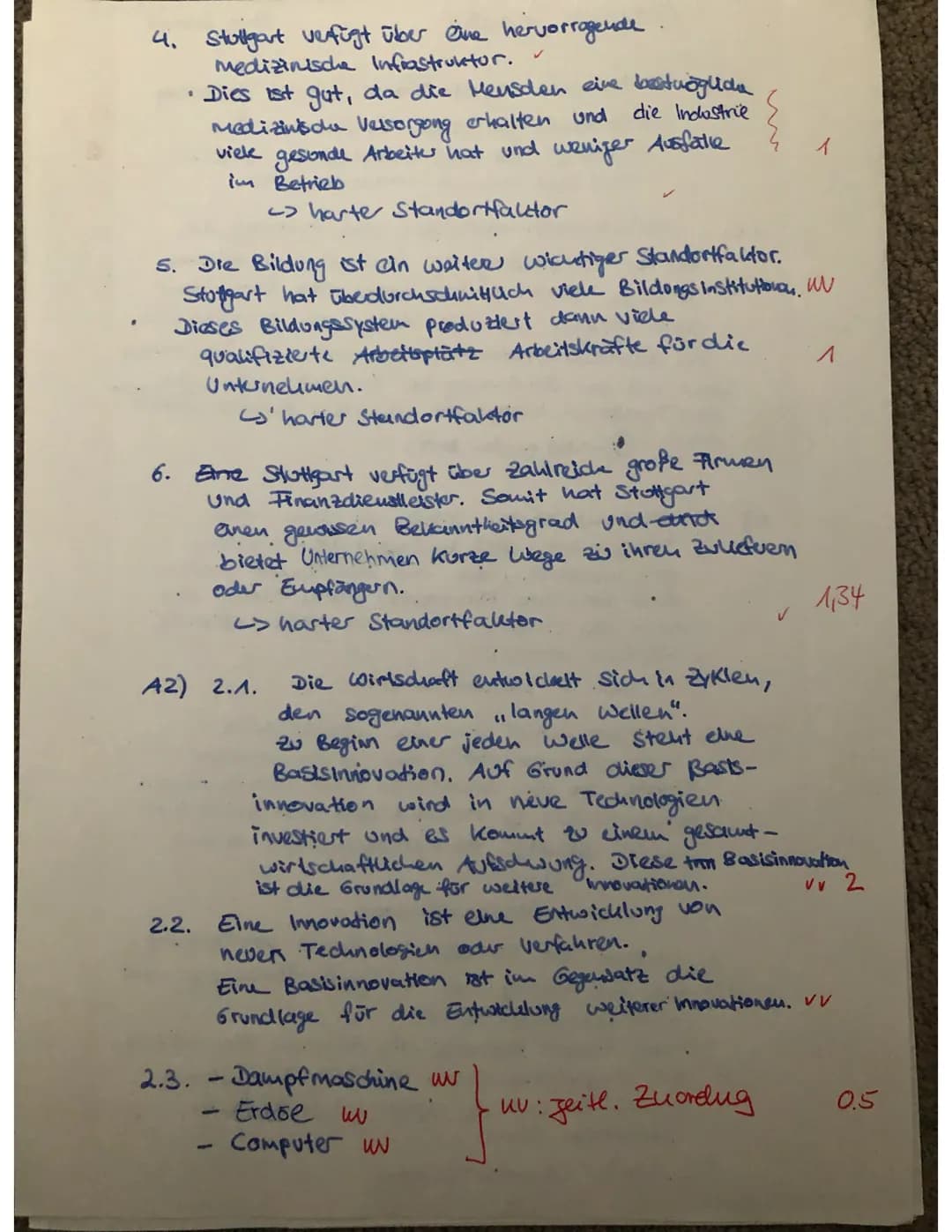AVIS -
geo(2) KS2
VP:
P: 21,2
Gliedern und Nummerieren Sie alle ihre Antworten qut!
Aufgabe 1:
1.1 Was ist ein Standortfaktor? (kurze Erläut