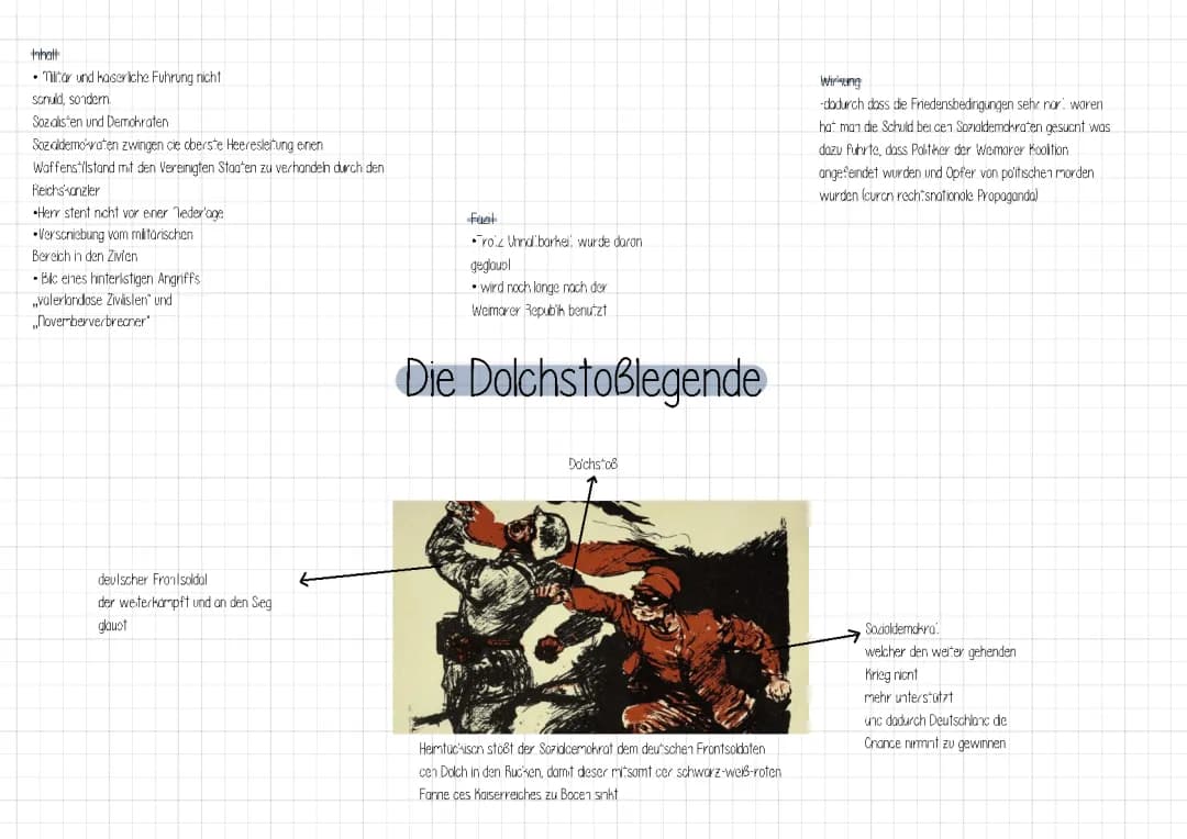 Dolchstoßlegende 