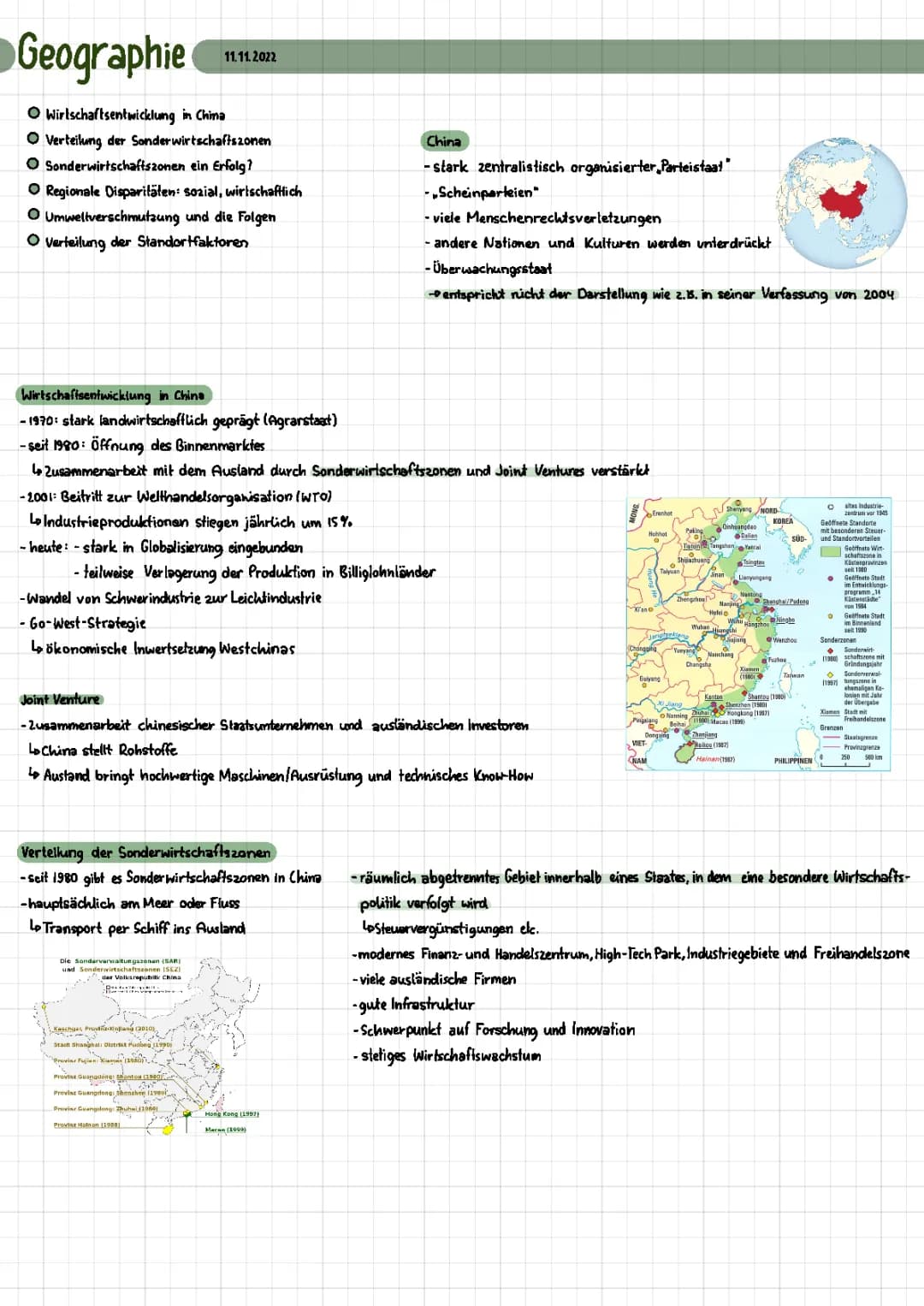 Wirtschaft Chinas