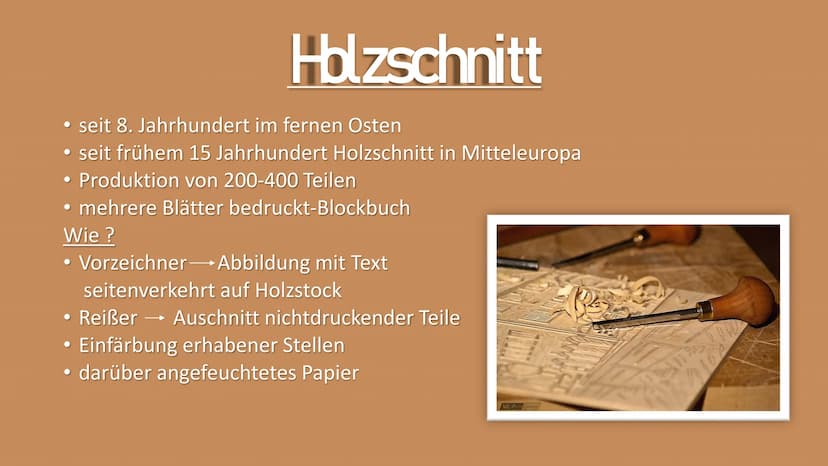 Adaa ohime 23
Damen
D
000
Der Buchdruck Gliederung
Zeit vor dem Buchdruck
• Drucktechniken
•
Papierherstellung
• Holzschnitt
Stempeldruck
De