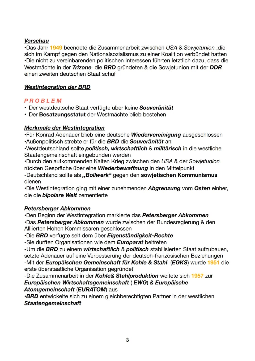 Inhaltsfeld 6.2
Nationale Identität unter den Bedingungen der Zweistaatlichkeit in Deutschland
Potsdamer Konferenz
Am 17. Juli 1945 kam es i