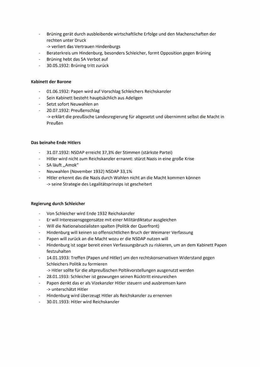 Ende von Weimar (1918-1933)
Auf die erste deutsche Demokratie folgt eine Diktatur
Der ,,Schwarze Freitag" an der Börse stürzt Deutschland in