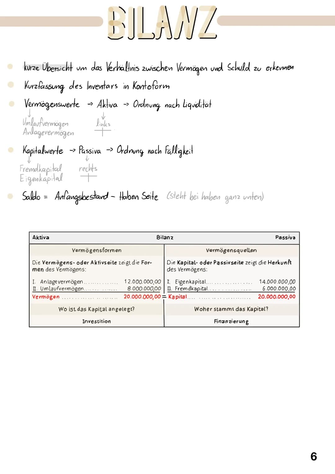 Themen
1 Gesetzliche Grundlagen der Buchführung
2 Ordnungsmäßigkeit der Buchführung
3 Inventur
4 Inventar aufstellen + Gesetze
6 Bilanz (Akt