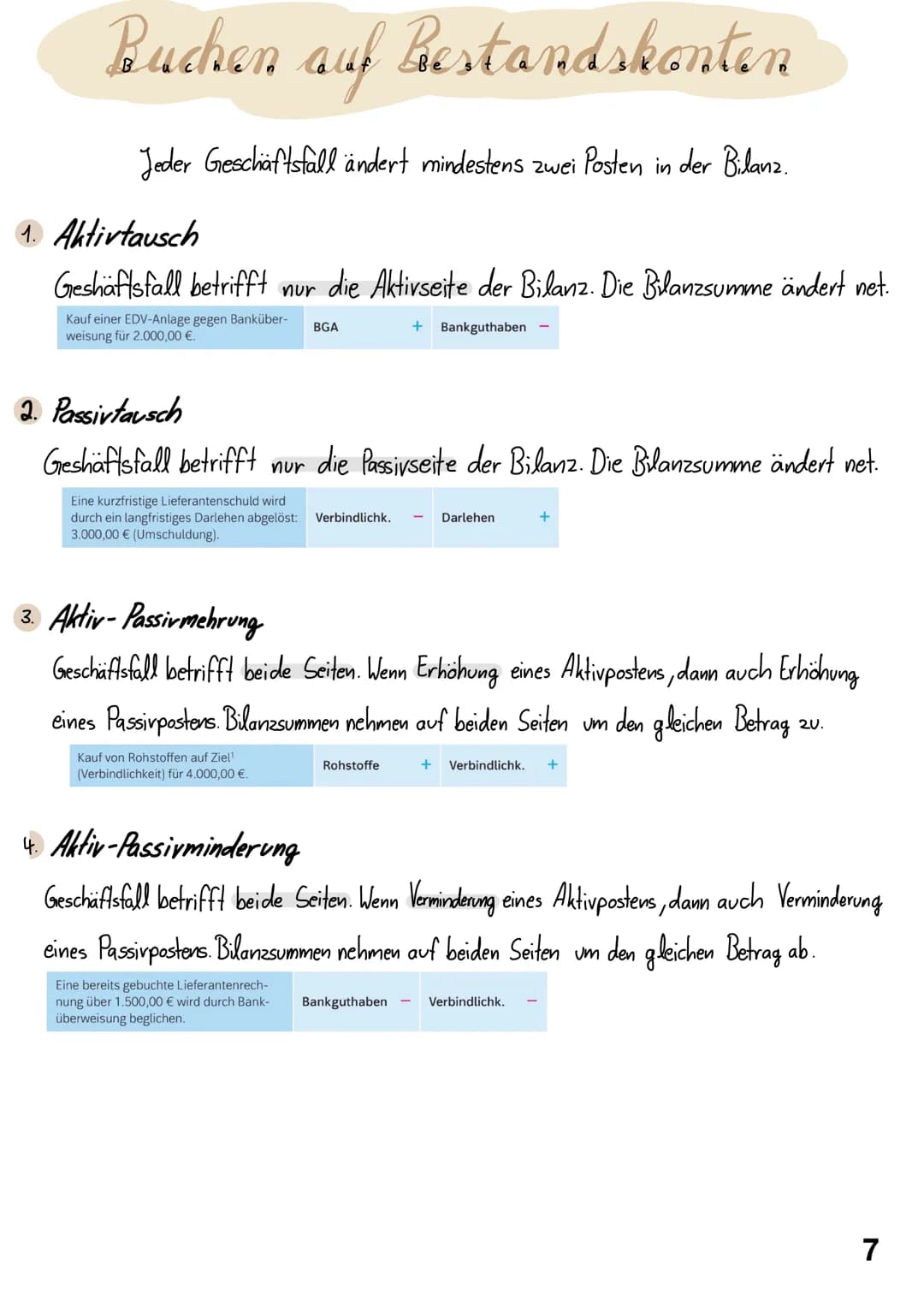 Themen
1 Gesetzliche Grundlagen der Buchführung
2 Ordnungsmäßigkeit der Buchführung
3 Inventur
4 Inventar aufstellen + Gesetze
6 Bilanz (Akt
