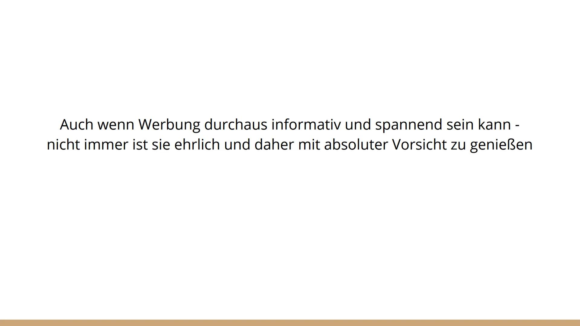 
<h2 id="wasistwerbungberhaupt">Was ist Werbung überhaupt?</h2>
<p>Werbung ist die Information über ein Produkt, eine Dienstleistung oder ei