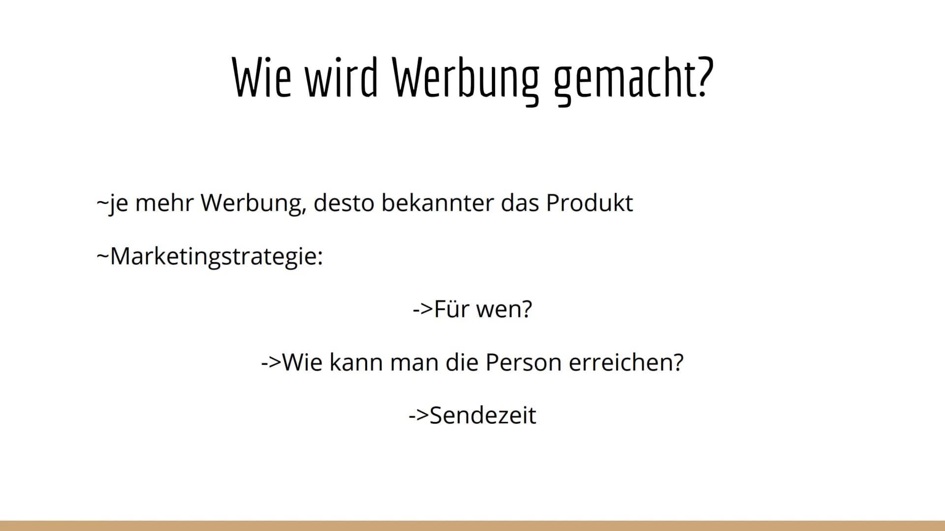 
<h2 id="wasistwerbungberhaupt">Was ist Werbung überhaupt?</h2>
<p>Werbung ist die Information über ein Produkt, eine Dienstleistung oder ei