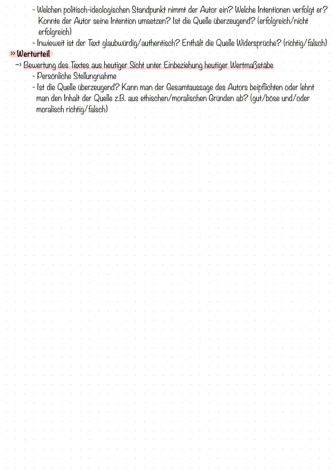 Quelleninterpretation Geschichte
Schritt 1: Formale Analyse
~>Kurze formale Einordnung der vorliegenden Quelle
Verfasser der Quelle mit Info