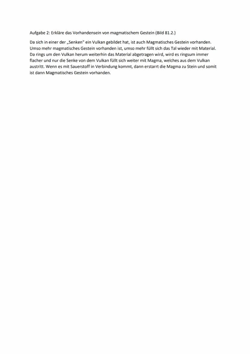 Naturräume von Sachsen
➜Grundgebirge = ist das unterste Stockwerk der oberen Erdkruste (ältesten Gesteine (alte
magmatische & metamorphe Ges