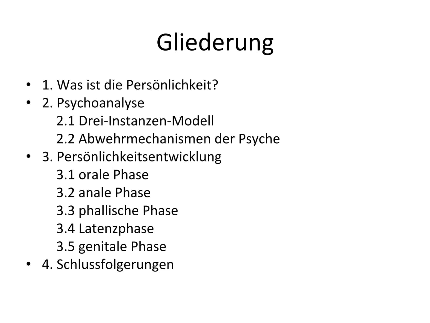 
<h2 id="entwicklungspersnlichkeitspsychologie">Entwicklungs- / Persönlichkeitspsychologie</h2>
<p>Die Persönlichkeit ist ein genetisch und 