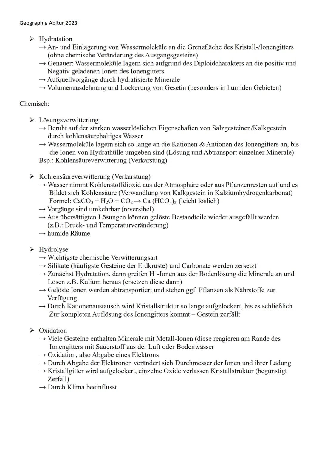 Geographie Abitur 2023
OK!
N
GEOGRAPHY
alg
all landf
GRU
Geographie Abitur 2023
Lernzettel
GEO Geographie Abitur 2023
Gliederung:
1.) System