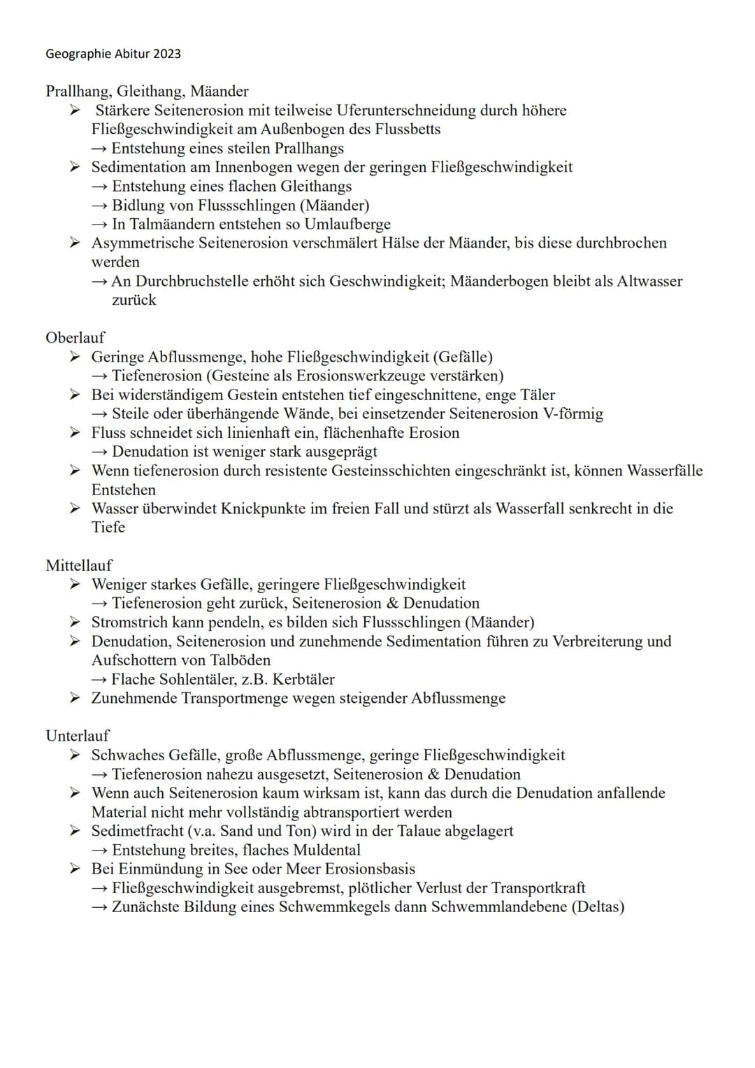 Geographie Abitur 2023
OK!
N
GEOGRAPHY
alg
all landf
GRU
Geographie Abitur 2023
Lernzettel
GEO Geographie Abitur 2023
Gliederung:
1.) System