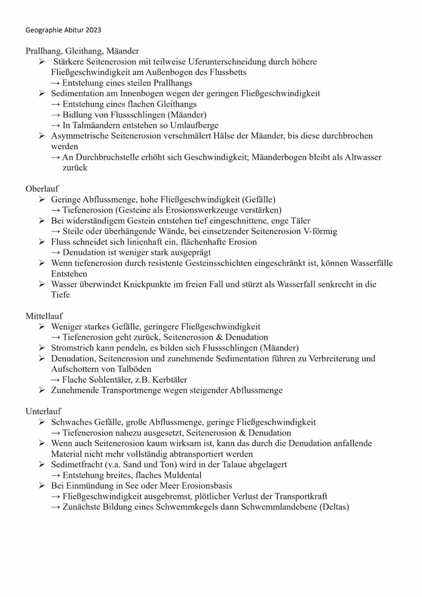 Geographie Abitur 2023
OK!
N
GEOGRAPHY
alg
all landf
GRU
Geographie Abitur 2023
Lernzettel
GEO Geographie Abitur 2023
Gliederung:
1.) System