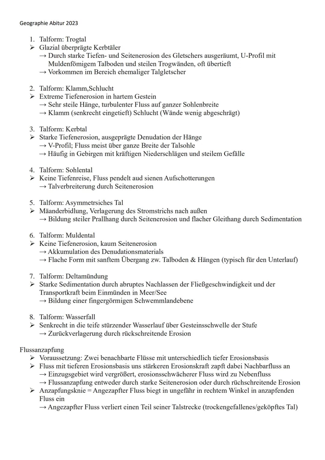 Geographie Abitur 2023
OK!
N
GEOGRAPHY
alg
all landf
GRU
Geographie Abitur 2023
Lernzettel
GEO Geographie Abitur 2023
Gliederung:
1.) System